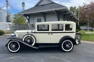 Vintage Dodge classic car profile view limousine Virginia